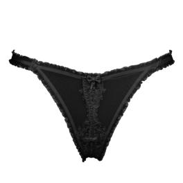 Ouvert-Slip mit Spitze